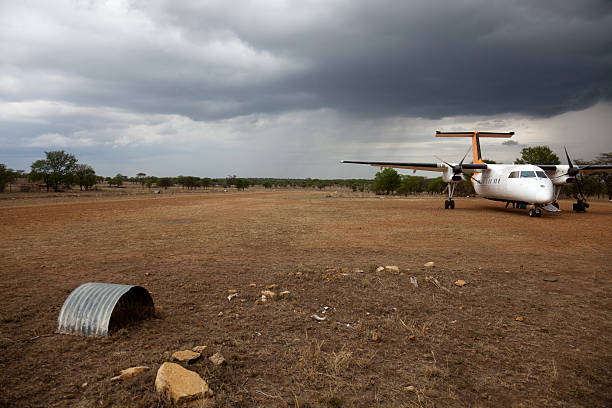 Lobo airstrip in Serengeti.