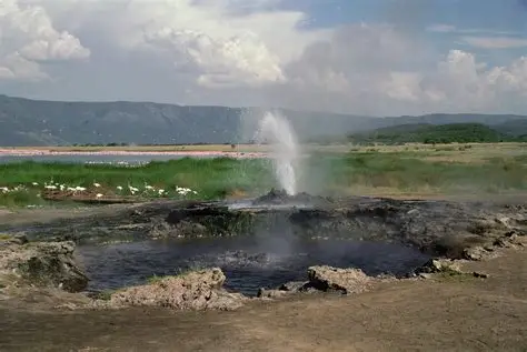 Maji Moto hotsprings in lake Manyara Maji Moto hotsprings in lake Manyara