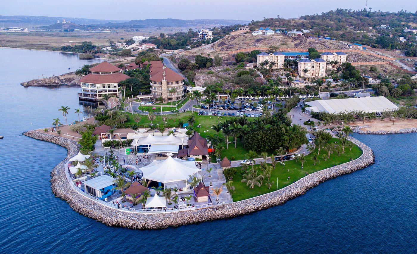 Malaika Beach Resort aerial View Malaika Beach Resort aerial View