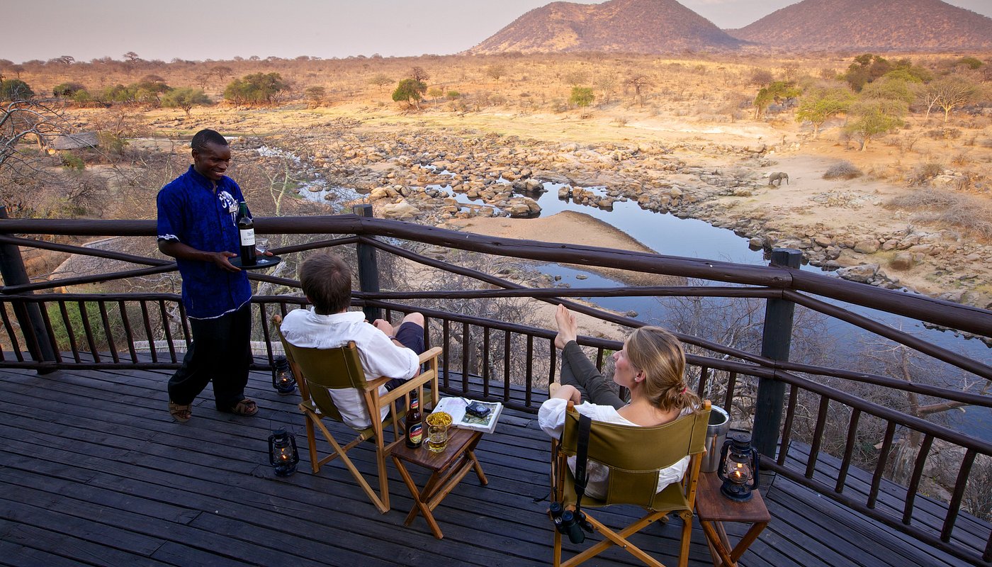 Ruaha River Lodge outdoor view Ruaha River Lodge outdoor view